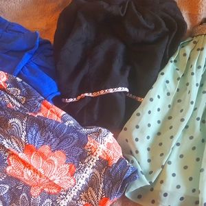 Lot of 4 girls fun skirts, kidpik